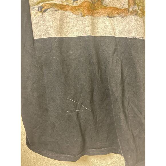 Scarface Movie T-Shirt SMALL Black Background Tub Scene Graphic Print On Tee - Picture 2 of 5